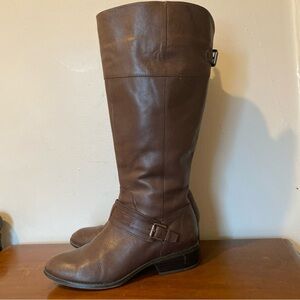 Lauren Ralph Lauren Dark Brown Over the Knee Boots